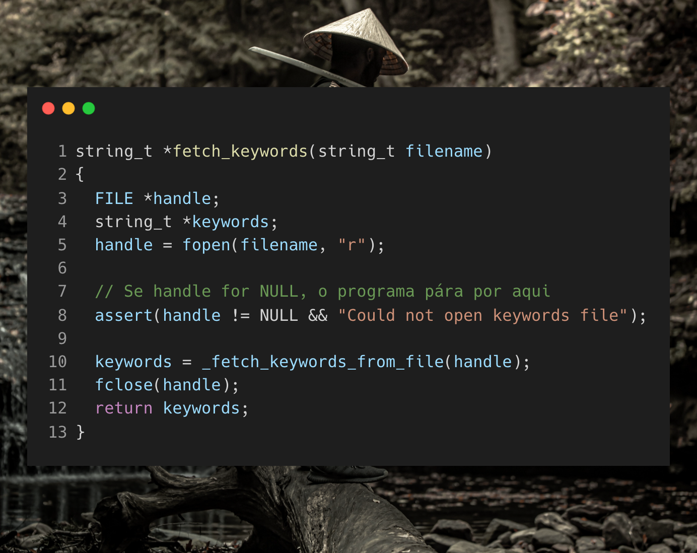 Ao utilizar assert() não é mais necessário escrever vários IF statements.