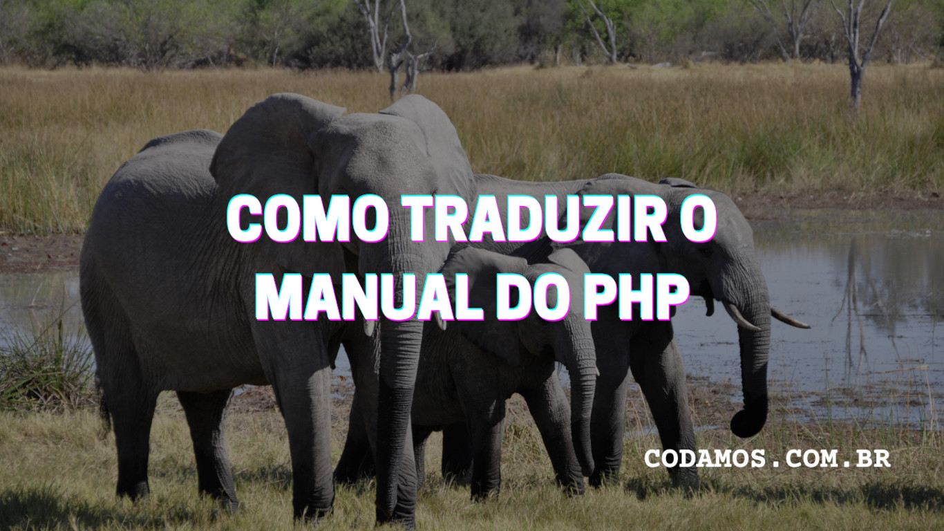 Como traduzir o manual do PHP