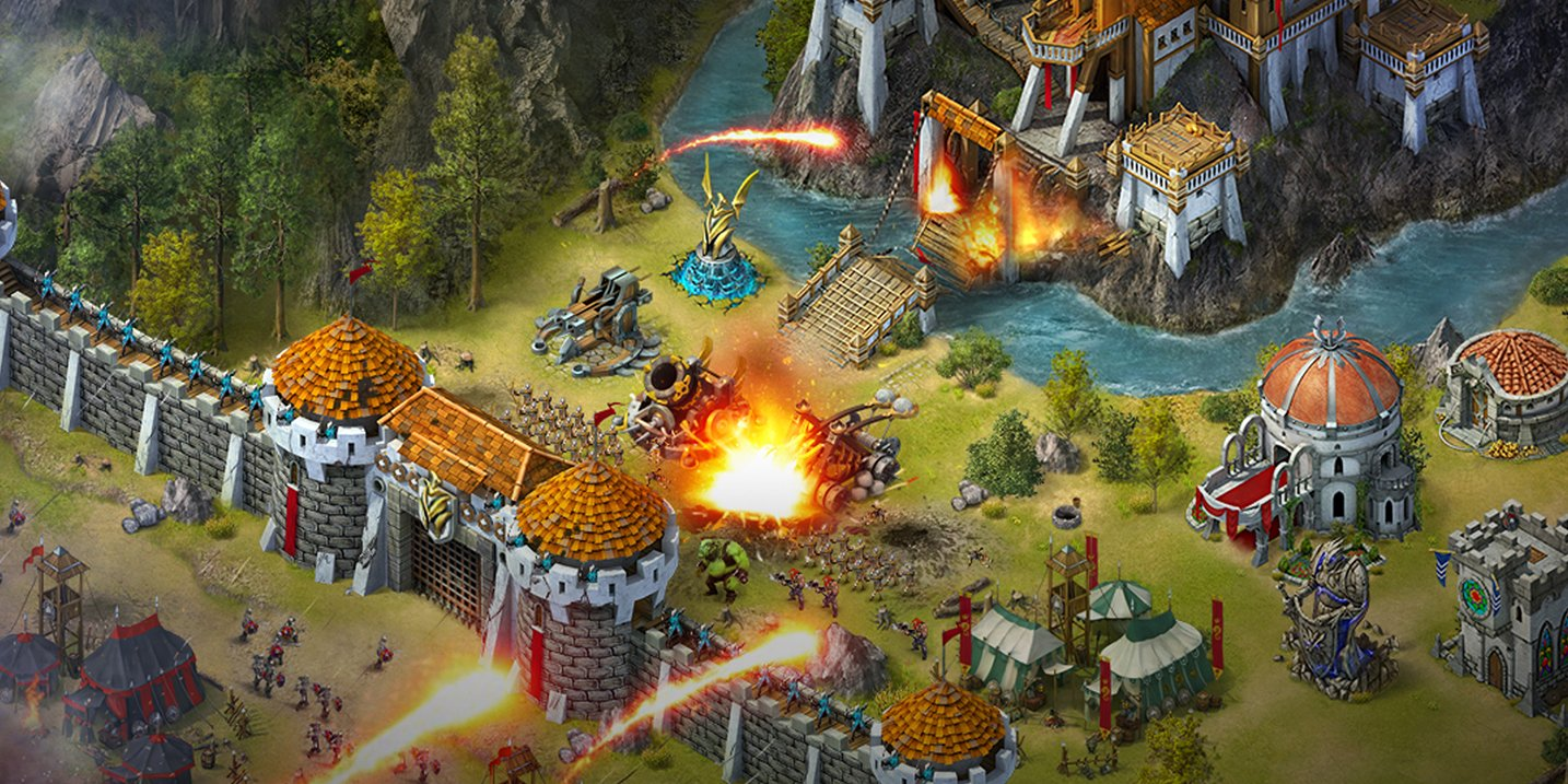 Captura de tela do jogo Citadels, escrito em Phaser